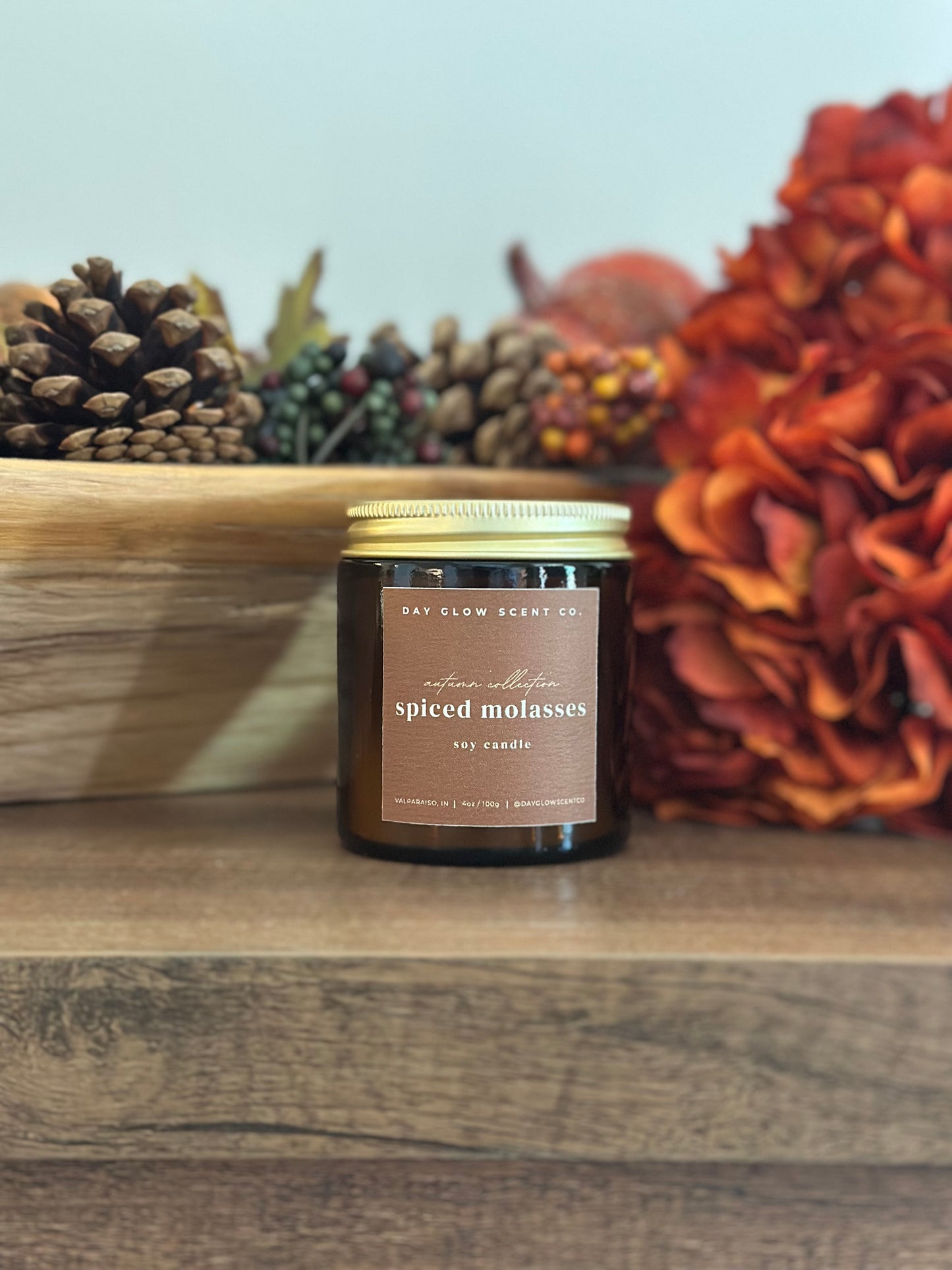 Spiced Molasses Soy Candle | 4oz