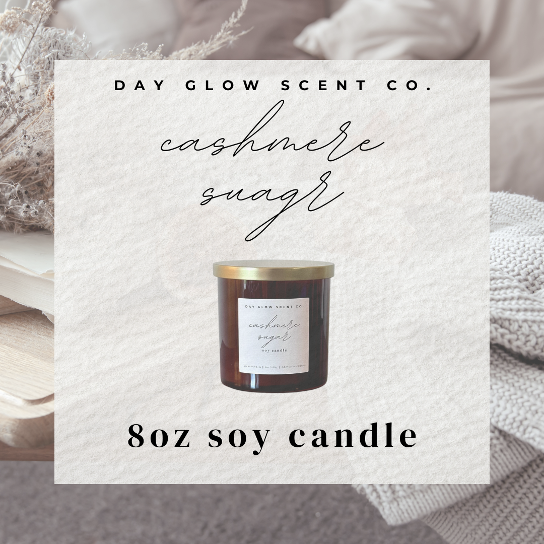 Cashmere Sugar Soy Candle | 8oz
