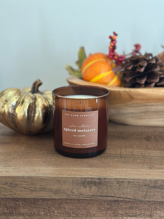Spiced Molasses Soy Candle | 8oz
