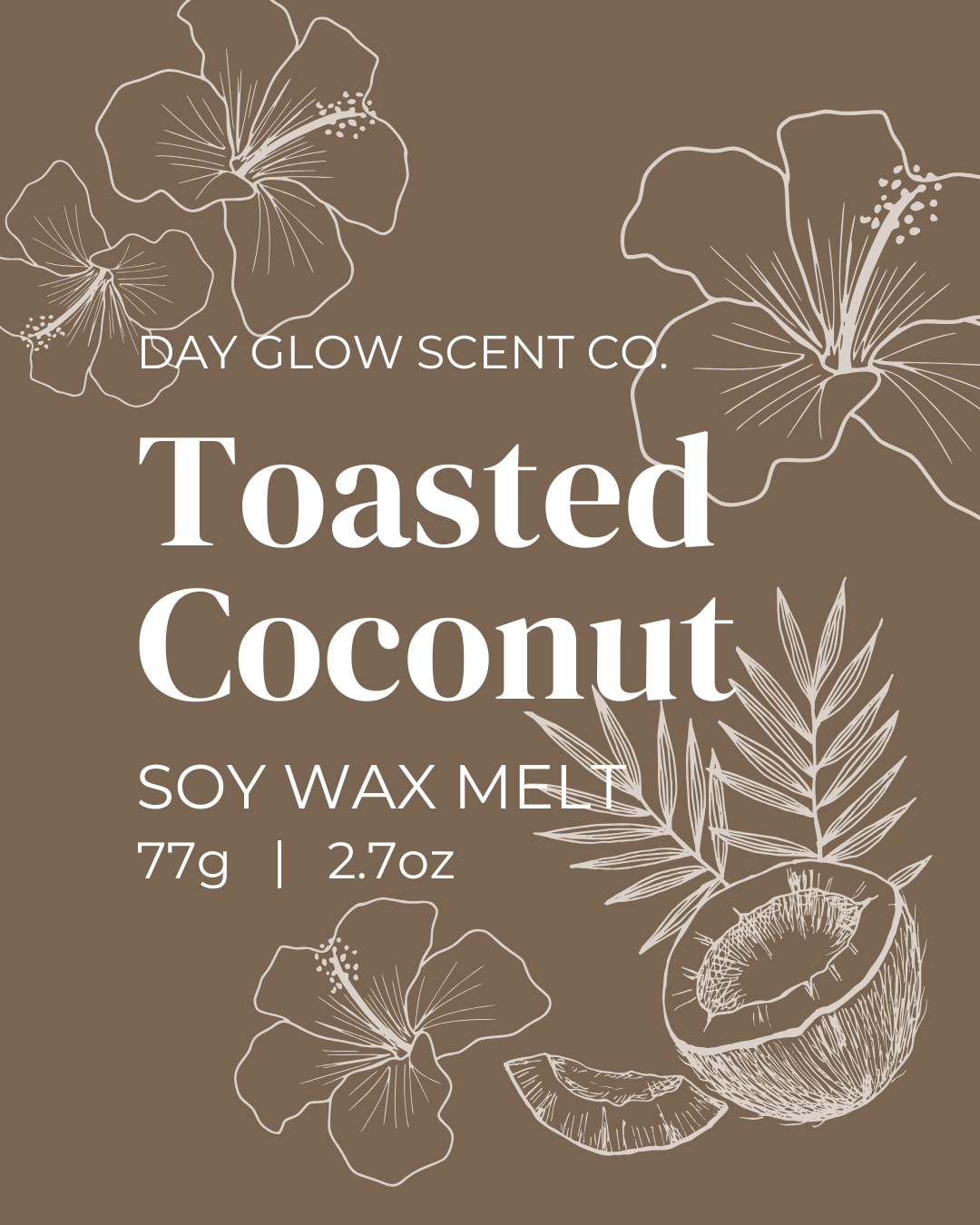 Toasted Coconut Wax Melt